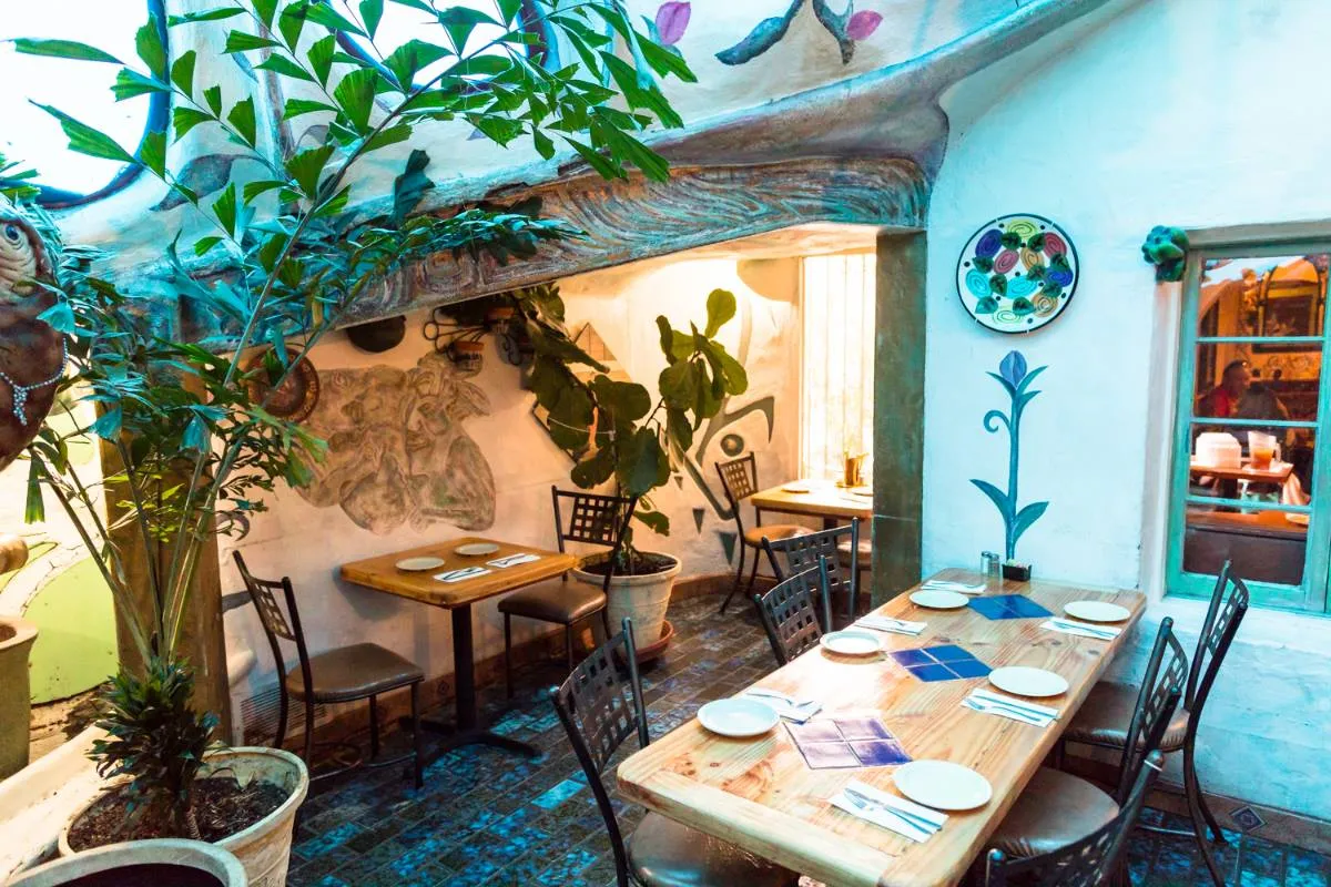 The Blue Room at Los Olivos